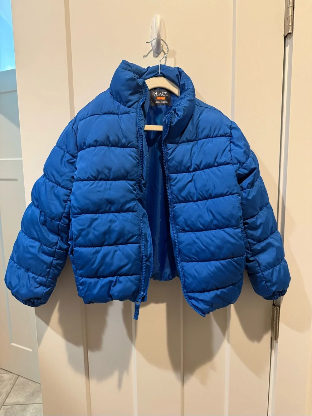 The Children's Place Royal Blue Kids Puffer Coat